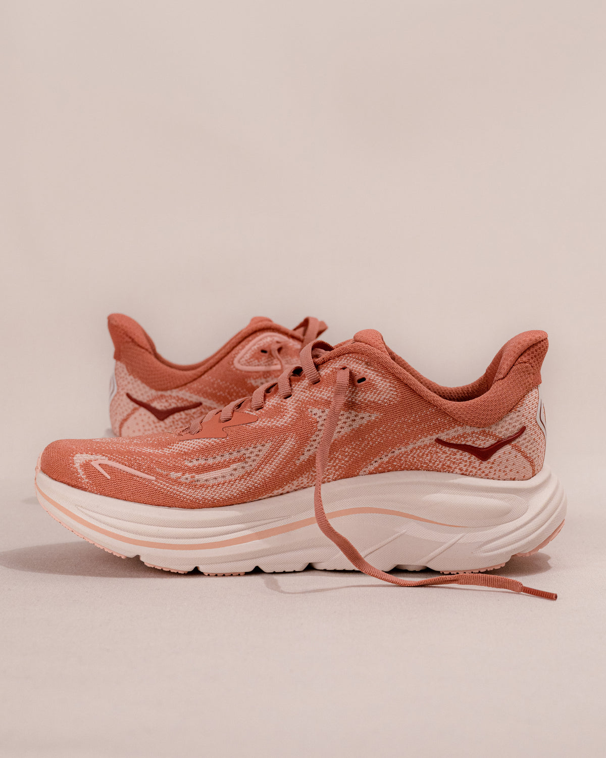 Women’s HOKA Clifton 10 in Blush / Rose - Lightweight Running Shoe