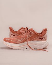 Women’s HOKA Clifton 10 in Blush / Rose - Lightweight Running Shoe