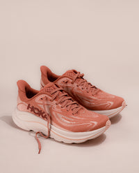 Women’s HOKA Clifton 10 in Blush / Rose - Lightweight Running Shoe
