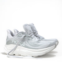 Women's HOKA Clifton 10 Lightweight Running Shoe in Cosmic Grey/Stardust
