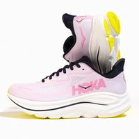 Women's HOKA Clifton 10 Lightweight Running Shoe in Carnation/Starlight