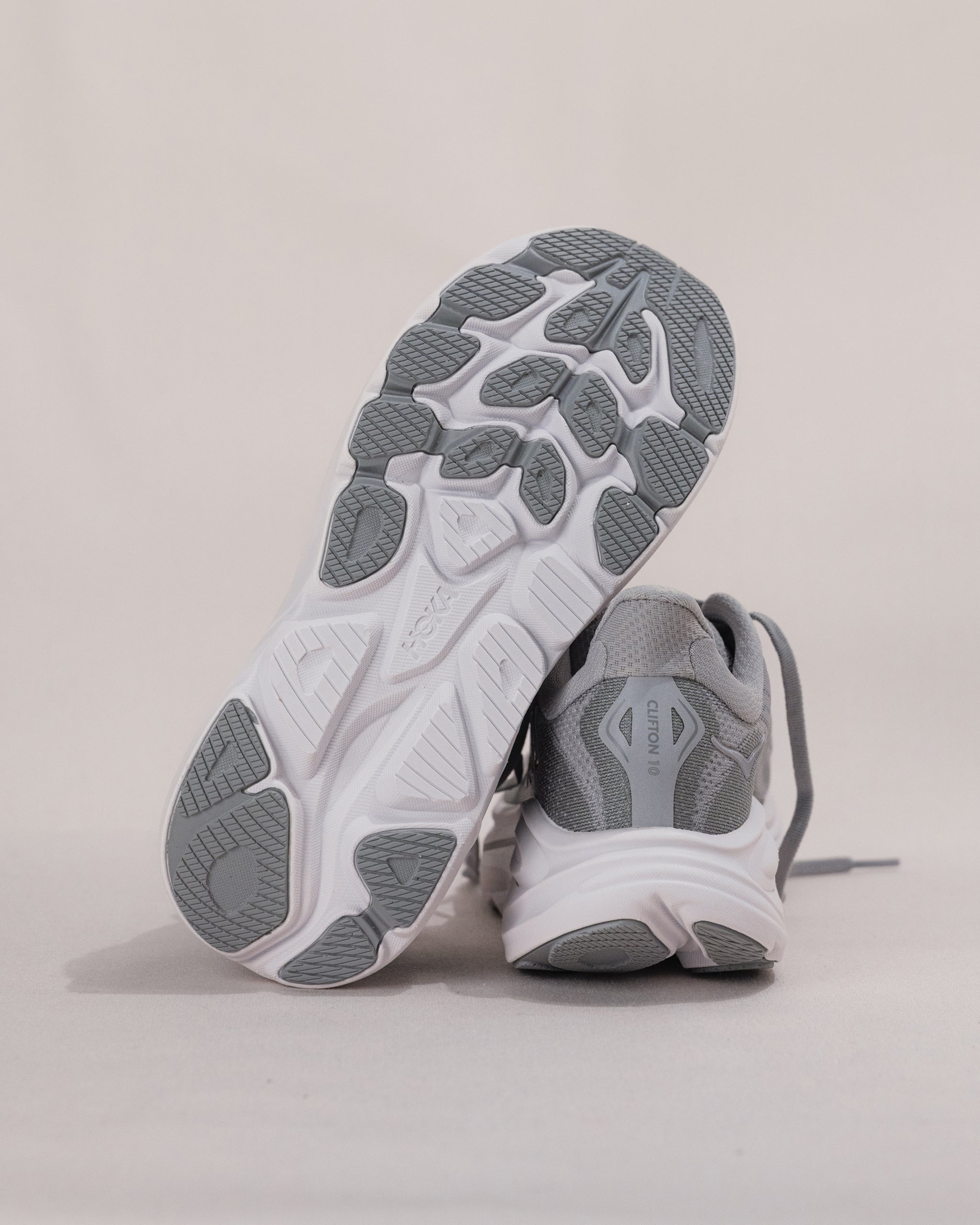 Women's HOKA Clifton 10 in Stellar Grey - Lightweight Running Shoe