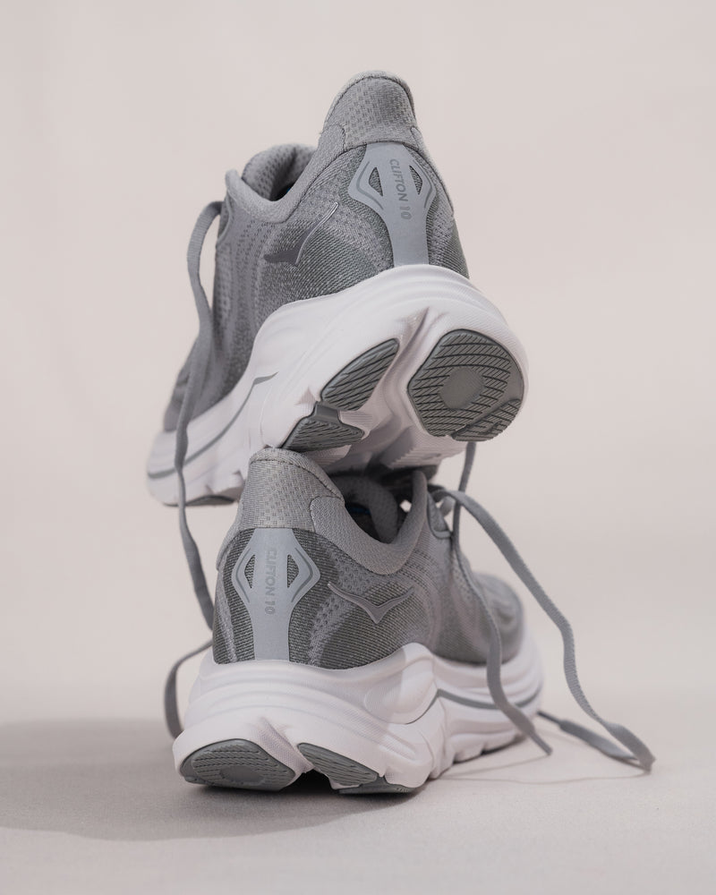 Women’s HOKA Clifton 10 in Stellar Grey - Lightweight Running Shoe
