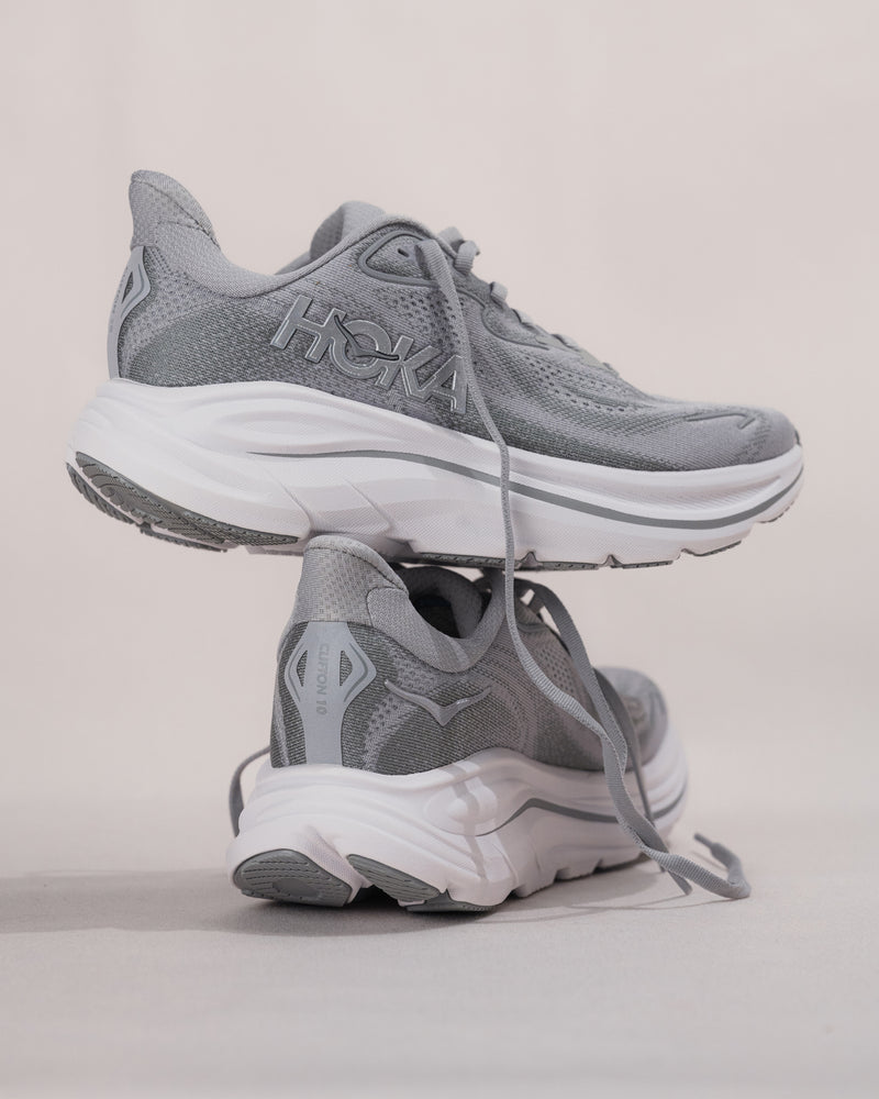 Women’s HOKA Clifton 10 in Stellar Grey - Lightweight Running Shoe