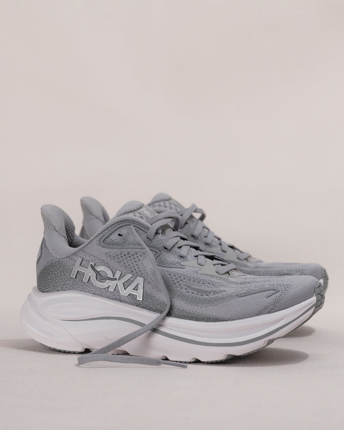 Women’s HOKA Clifton 10 in Stellar Grey - Lightweight Running Shoe
