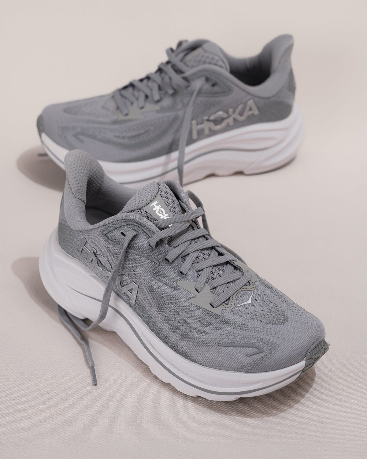 Women’s HOKA Clifton 10 in Stellar Grey - Lightweight Running Shoe