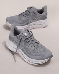 Women’s HOKA Clifton 10 in Stellar Grey - Lightweight Running Shoe
