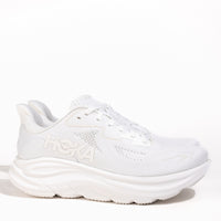 Women's HOKA Clifton 10 Lightweight Running Shoe in White