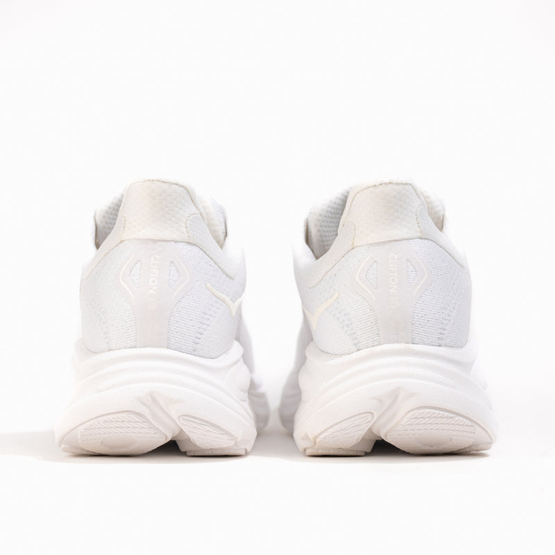 Women's HOKA Clifton 10 Lightweight Running Shoe in White
