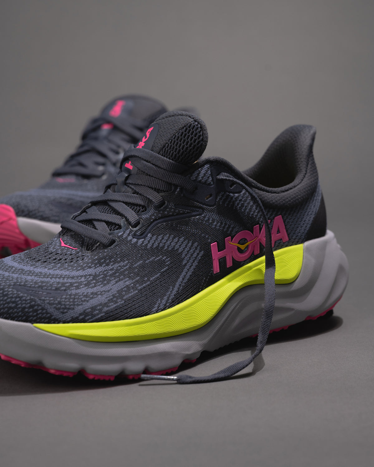 Women’s HOKA Arahi 8 – Charcoal Grey / Grey Skies Stability Running Shoe