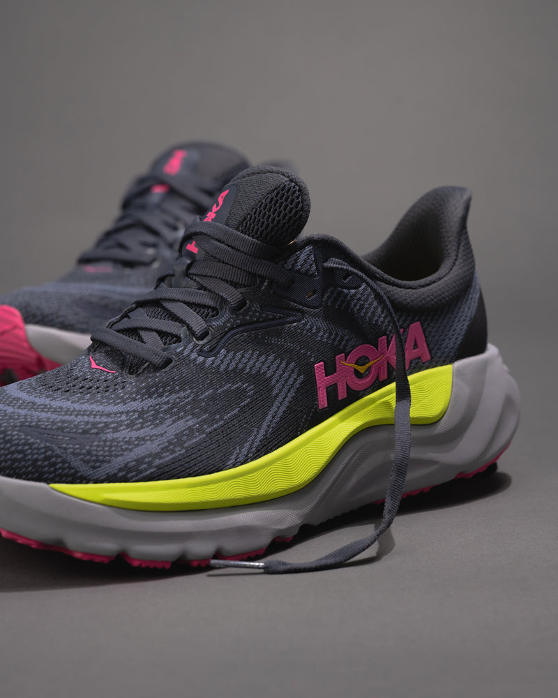 Women’s HOKA Arahi 8 – Charcoal Grey / Grey Skies Stability Running Shoe