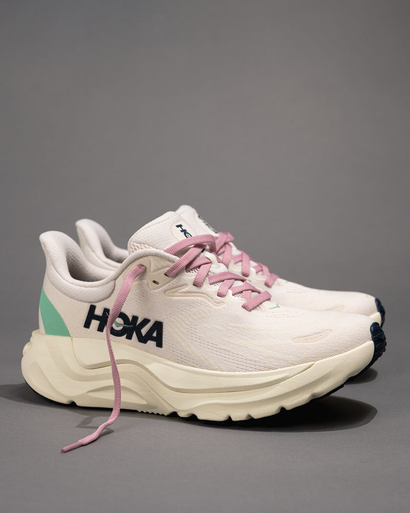 Women’s HOKA Arahi 8 – Rose Cream / Alabaster Stability Running Shoe