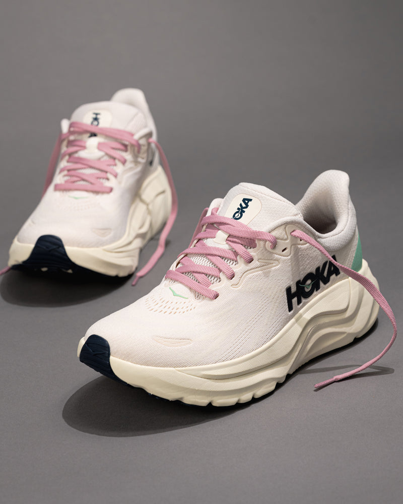 Women’s HOKA Arahi 8 – Rose Cream / Alabaster Stability Running Shoe