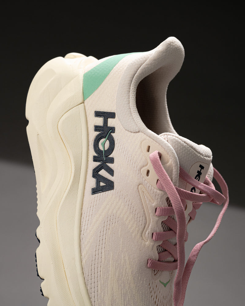 Women’s HOKA Arahi 8 – Rose Cream / Alabaster Stability Running Shoe