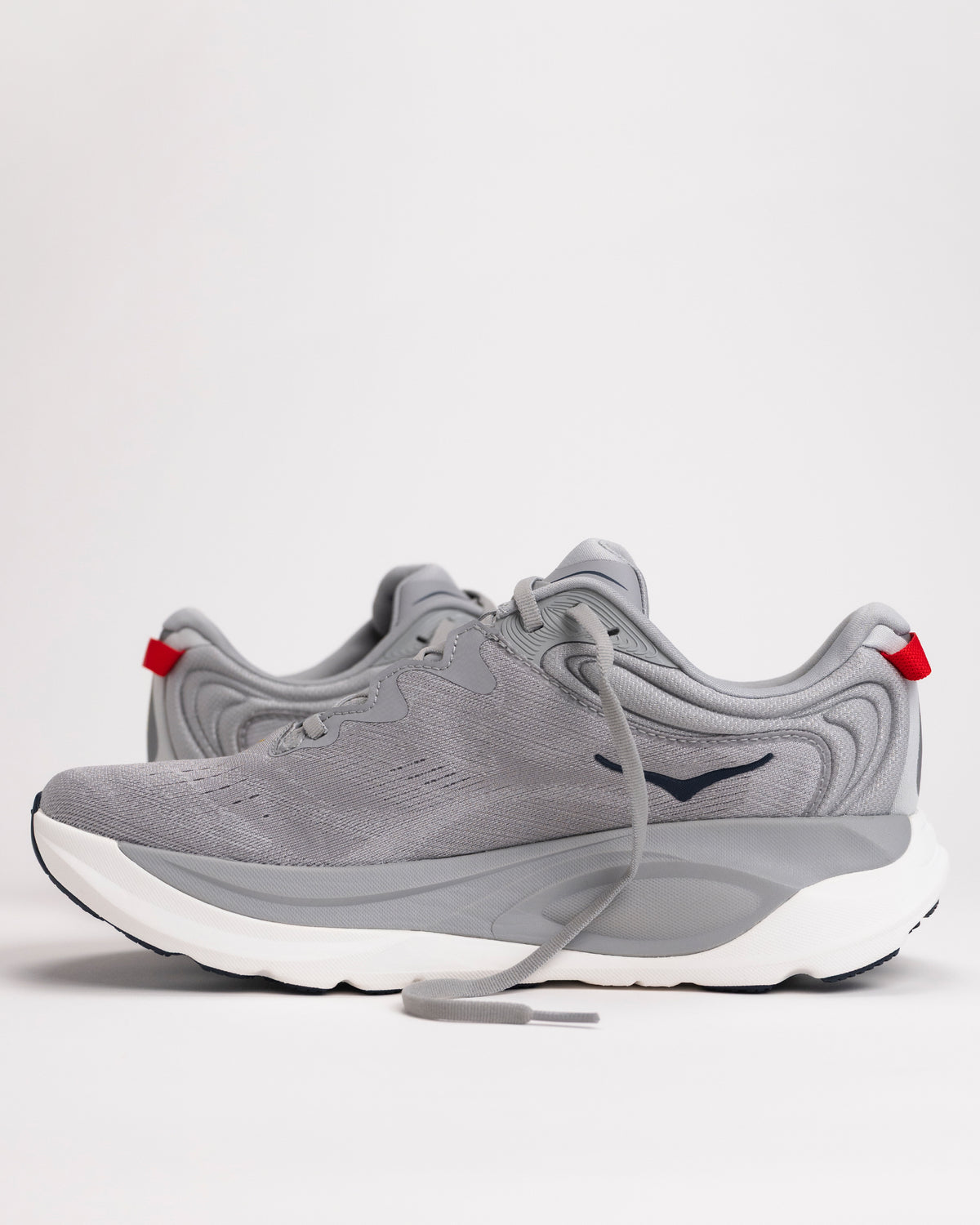 Side view of Men’s HOKA Gaviota 6 in Stellar Stardust showing enhanced H-Frame™ stability structure