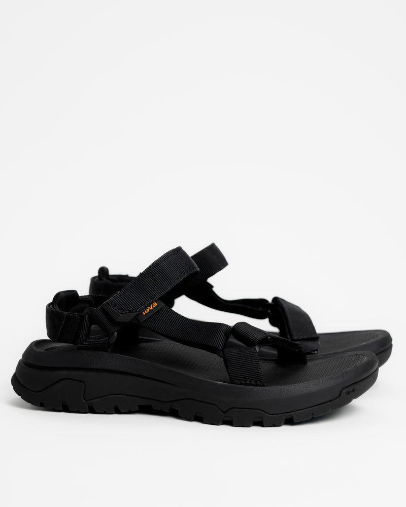 Teva Hurricane Black Hybrid Sandal Teva Hurricane Hybrid Sandals Men 10 Black Closed Toe  main image 2