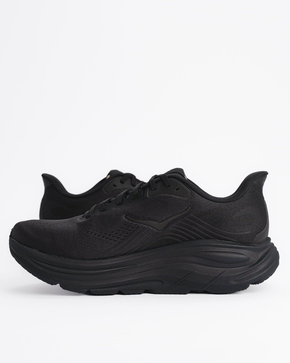 M-CLIFTON 11 - ALL BLACK - MESH