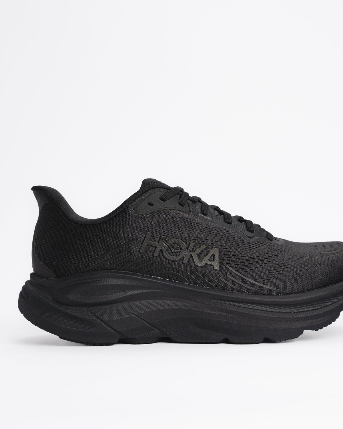 M-CLIFTON 11 - ALL BLACK - MESH