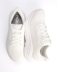 Women's HOKA Clifton 11 Running Shoe – Balanced Cushion Neutral Road Running in All White