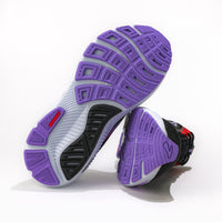 Women’s Brooks Ghost 17 Road‑Running Shoe in Black/Purple/Coral
