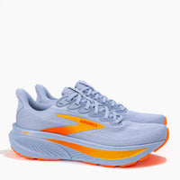 Women’s Brooks Ghost 17 Road‑Running Shoe in Blue Heron/White/Orange