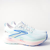 Women's Brooks Glycerin 22 Road-Running Shoe in White/Limpet Shell/Amparo Blue - 120434-110