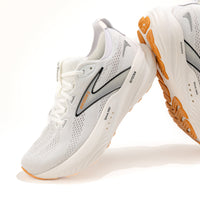 Women's Brooks Glycerin 22 Road-Running Shoe in White/Grey - new for 2025