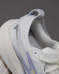Women's Brooks Glycerin 22 Road-Running Shoe in White/Blue Heron/Apricot
