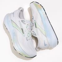 Women's Brooks Glycerin 22 Road-Running Shoe in White/Pearlized
