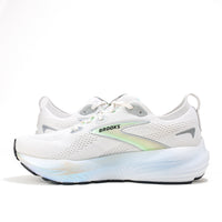 Women's Brooks Glycerin 22 Road-Running Shoe in White/Pearlized
