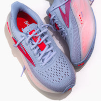 Women's Brooks Running Glycerin Max Shoe in Blue Heron/Pink