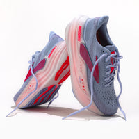 Women's Brooks Running Glycerin Max Shoe in Blue Heron/Pink