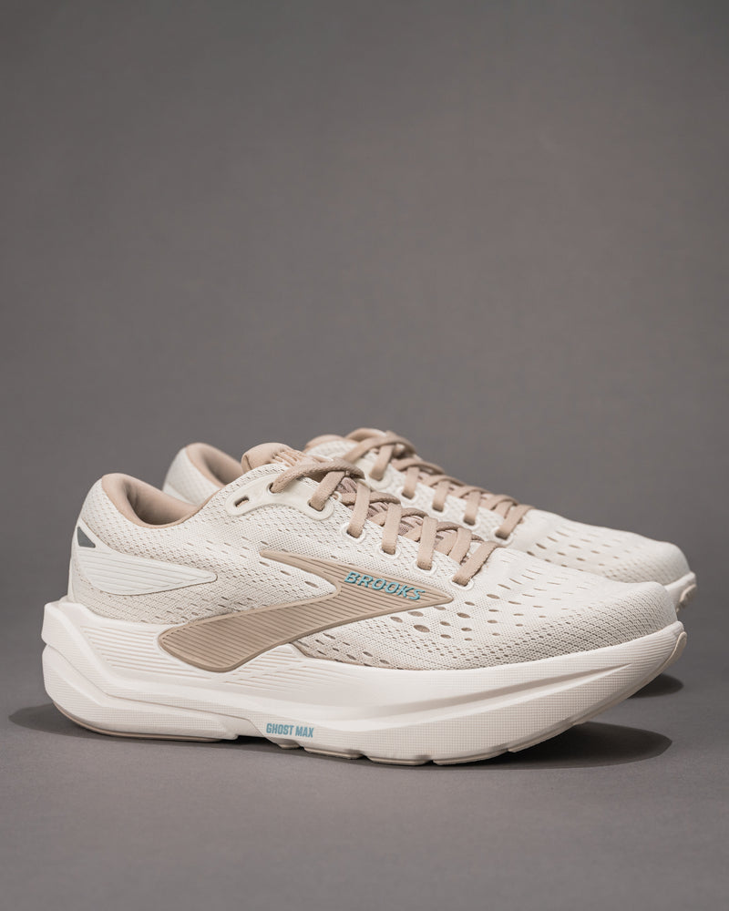 Women’s Brooks Ghost Max 3 – Max Cushion Neutral Trainer in Coconut/Chateau Grey