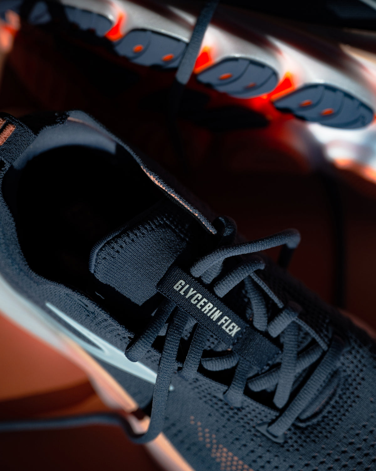 W-GLYCERIN FLEX - GREY/PEACH - MESH