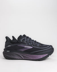 Women's Brooks Ghost 18 Road Running Shoe in Ebony / Folkstone / Metallic