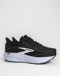 Women's Brooks Ghost 18 Road Running Shoe in Black / White