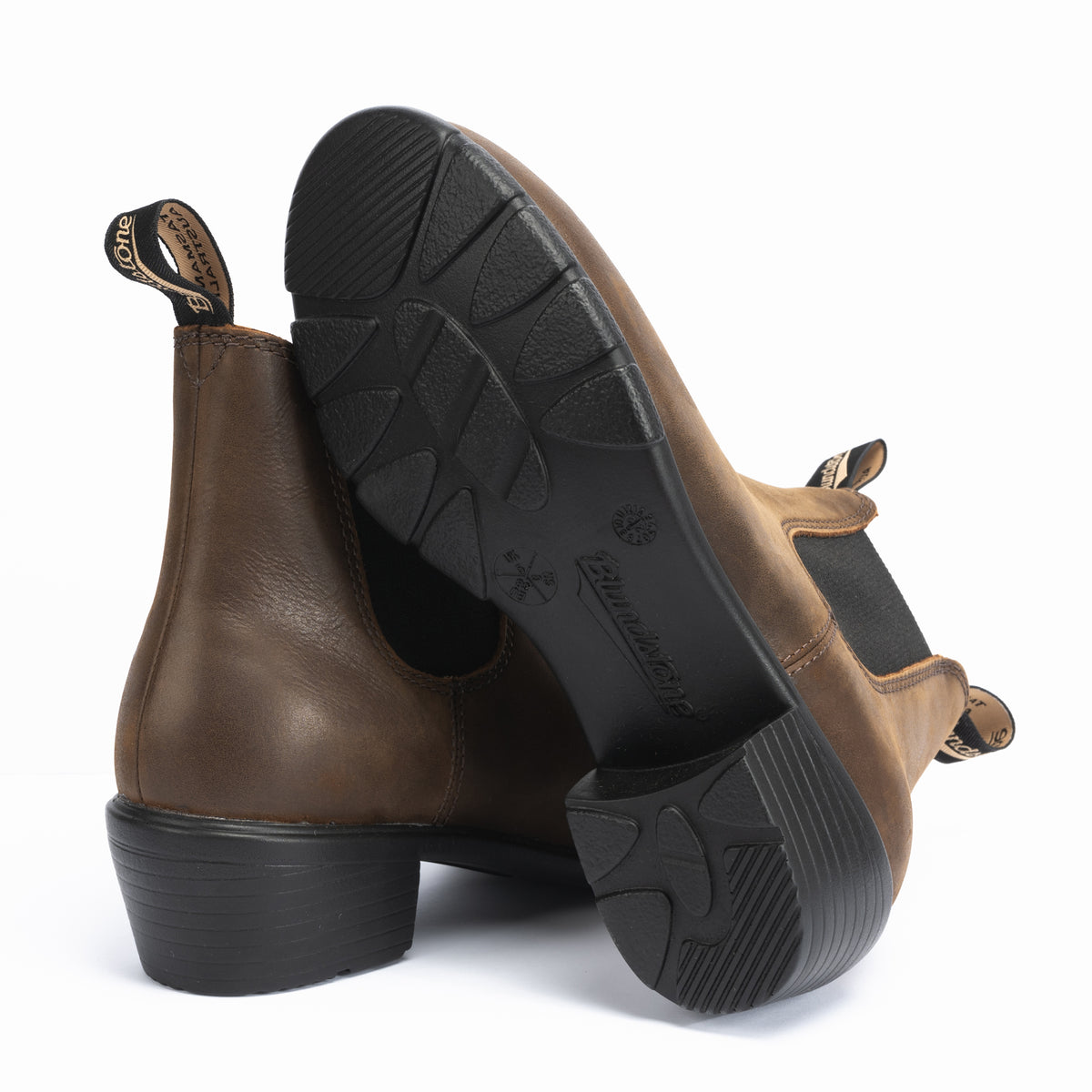 HEELED CHELSEA - ANTIQUE - LEATHER