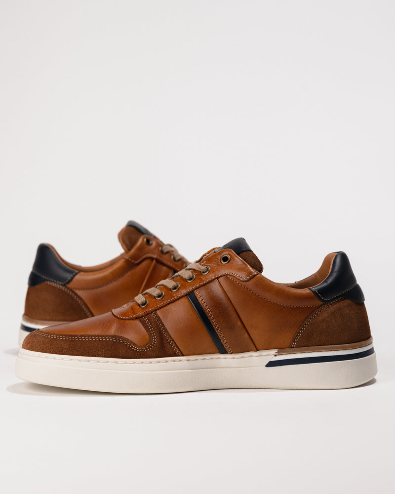 Instep view showing stitching detail and midsole design.