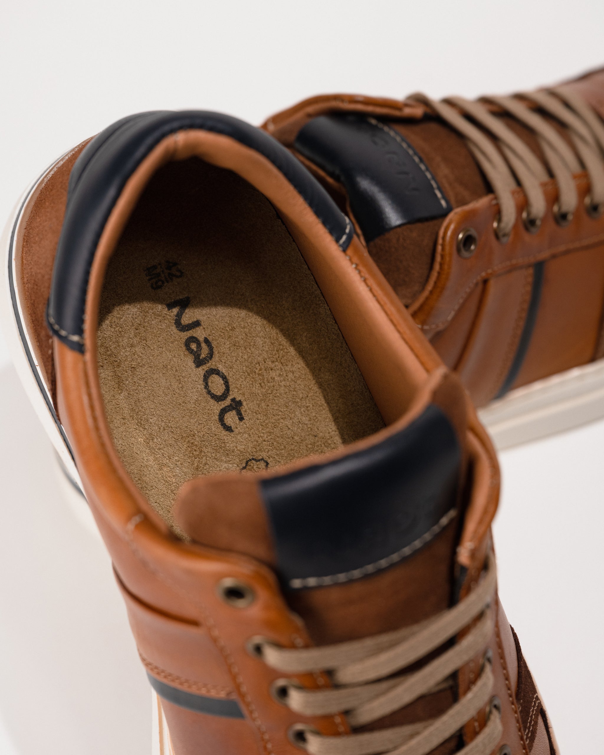 Naot Swift Sneaker – Brown/Multi Men's Casual Sneaker – Plaza Shoe