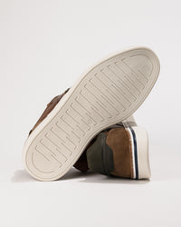 Outsole detail showing the textured, slip-resistant tread of the Men's Naot Swift sneaker
