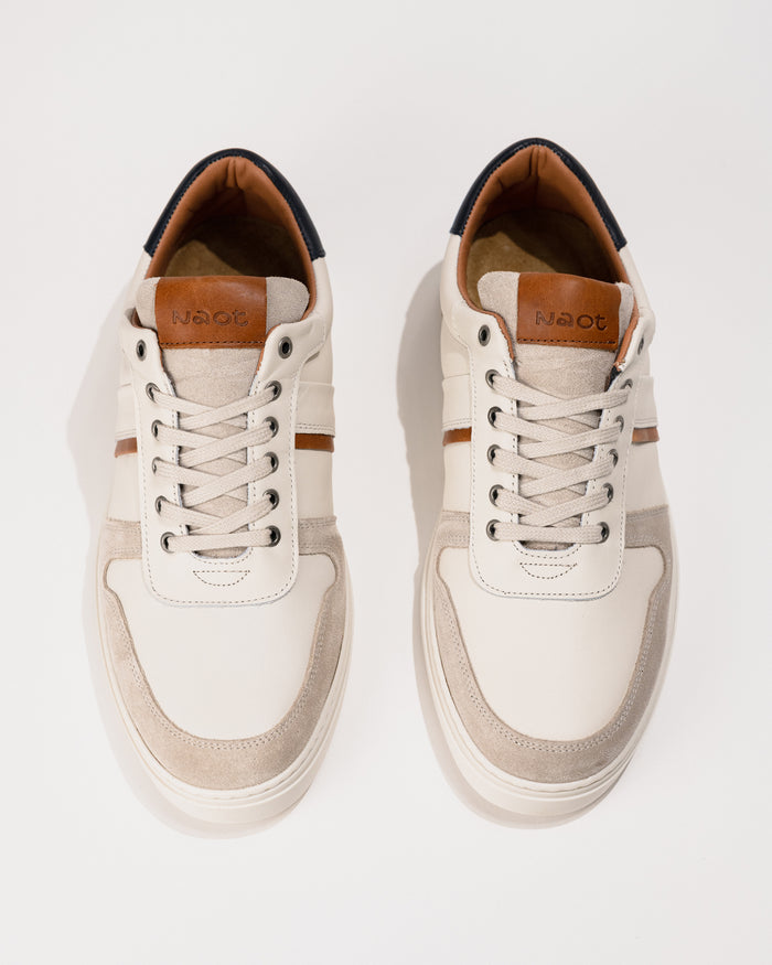 Top-down look showing laces, padded tongue, and layered toe design.