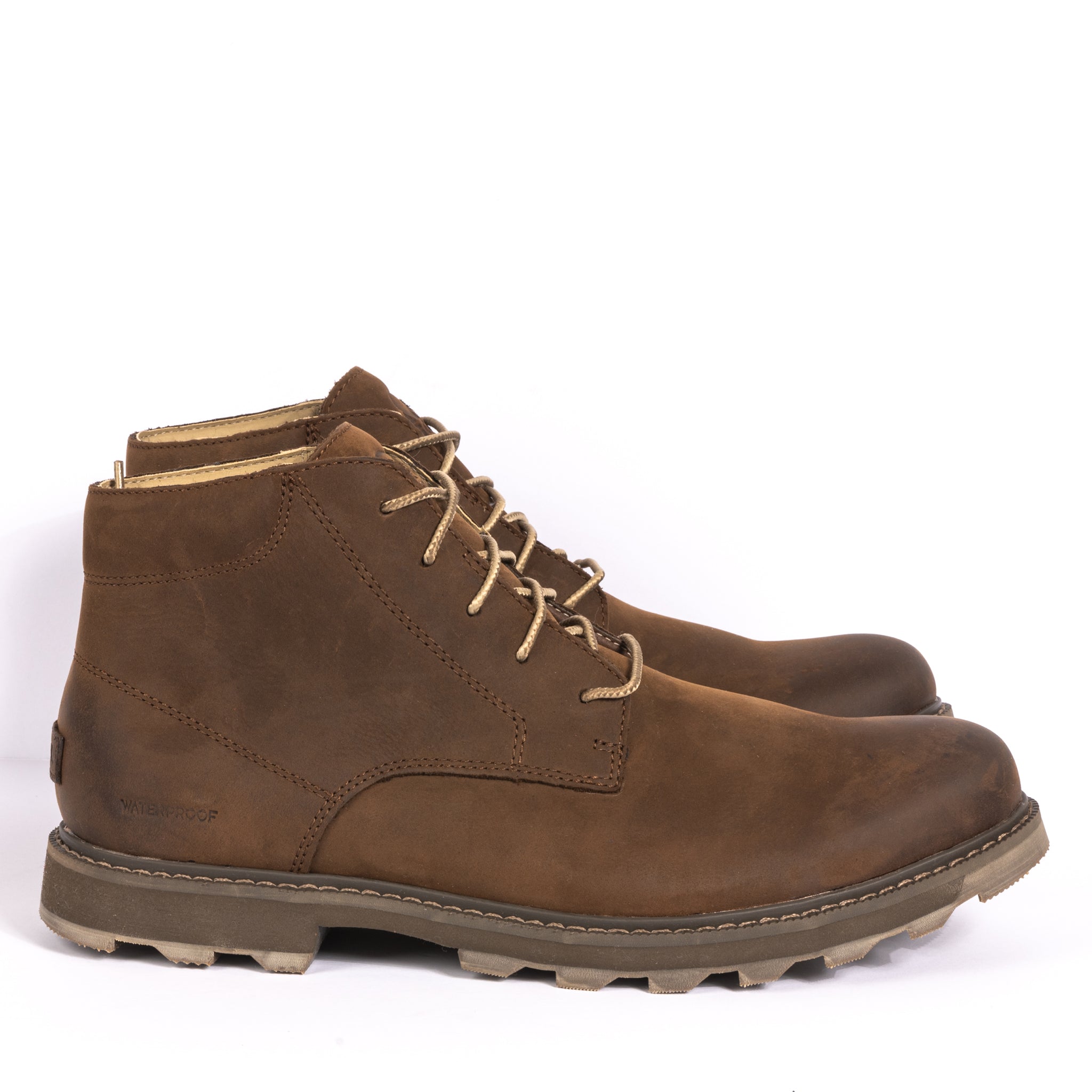 マロン MADSON II CHUKKA WP - TOBACCO - LEATHER – Plaza Shoe Store