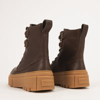 CARIBOU X BOOT LACE - TOBACCO - LEATHER