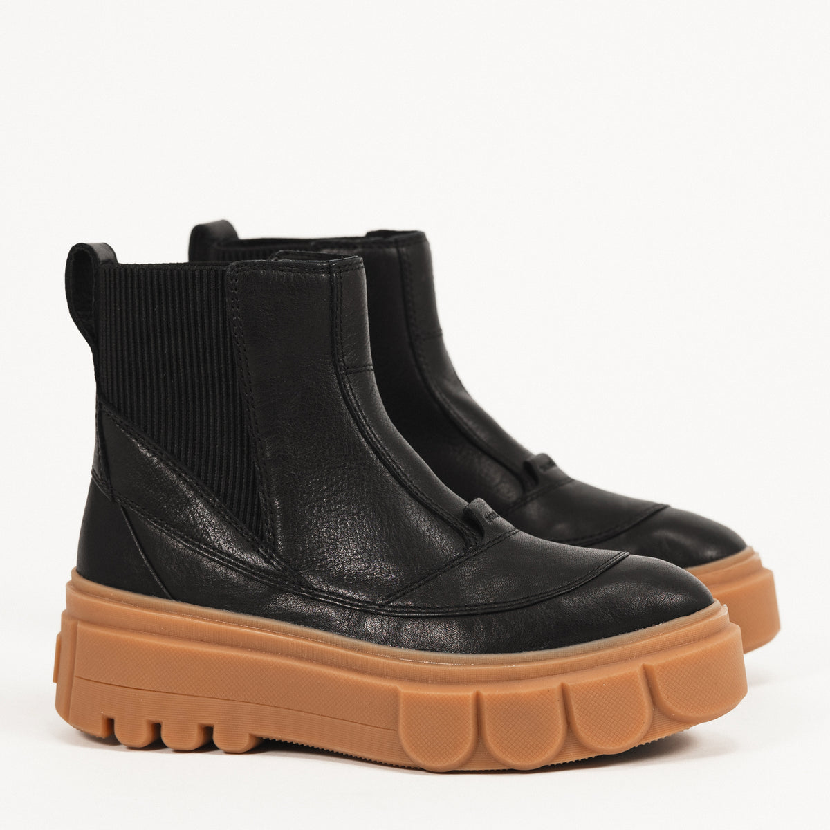CARIBOU X BOOT CHELSEA - BLACK - LEATHER
