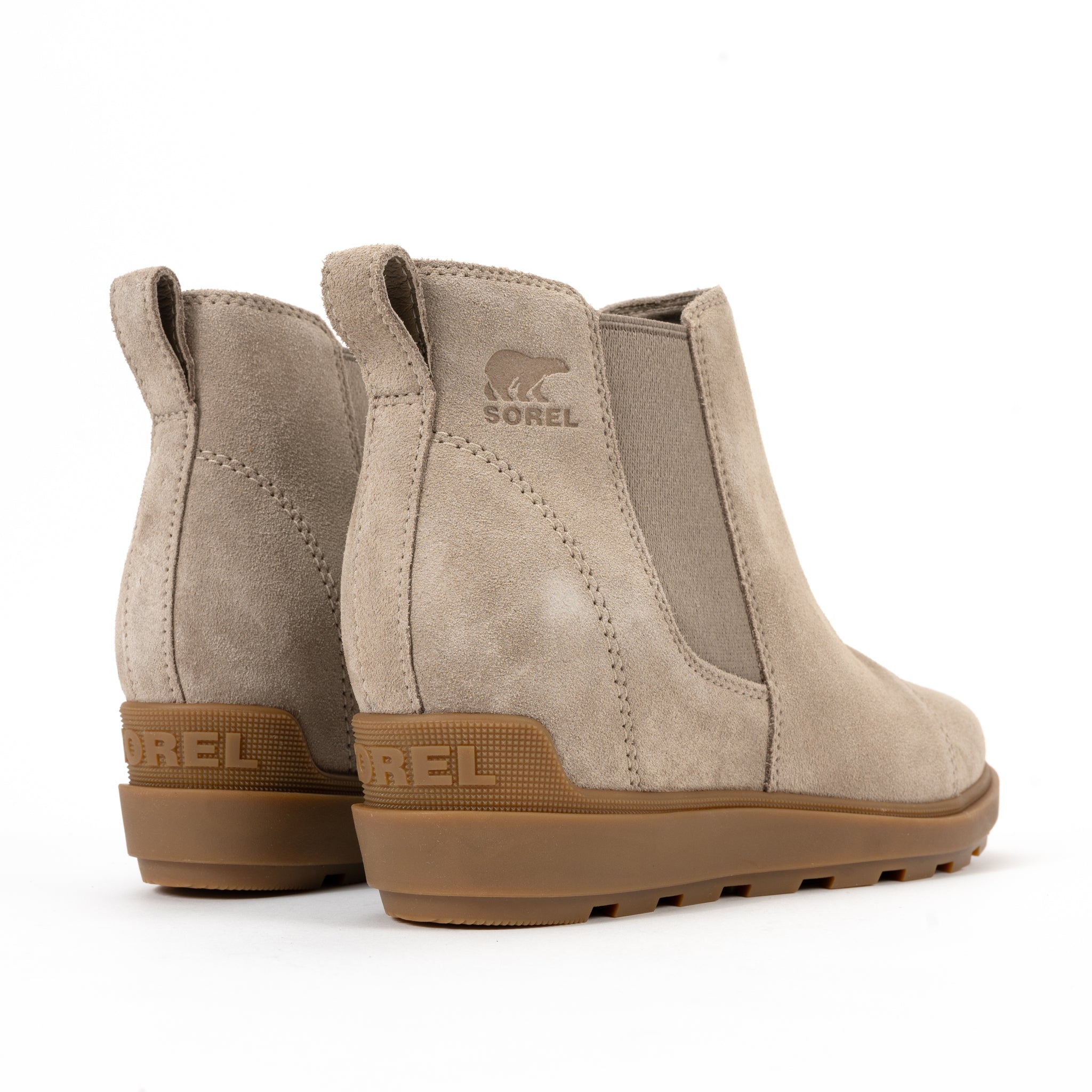 WOMEN'S SOREL EVIE II CHELSEA - OMEGA TAUPE - LEATHER/SUEDE WOMEN'S SOREL EVIE II CHELSEA - OMEGA TAUPE - LEATHER/SUEDE