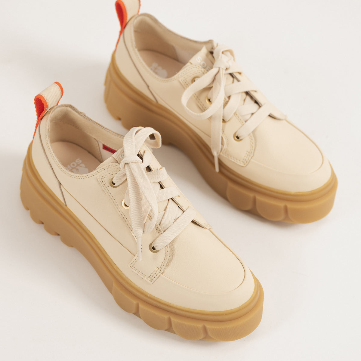 CARIBOU X SHOE - BLEACHED - LEATHER