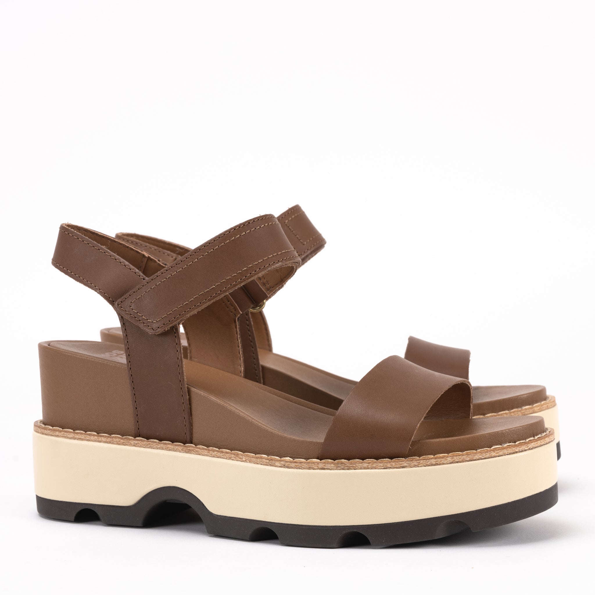 WOMEN'S SOREL JOANIE IV Y-STRAP - VELVET TAN - LEATHER – Plaza