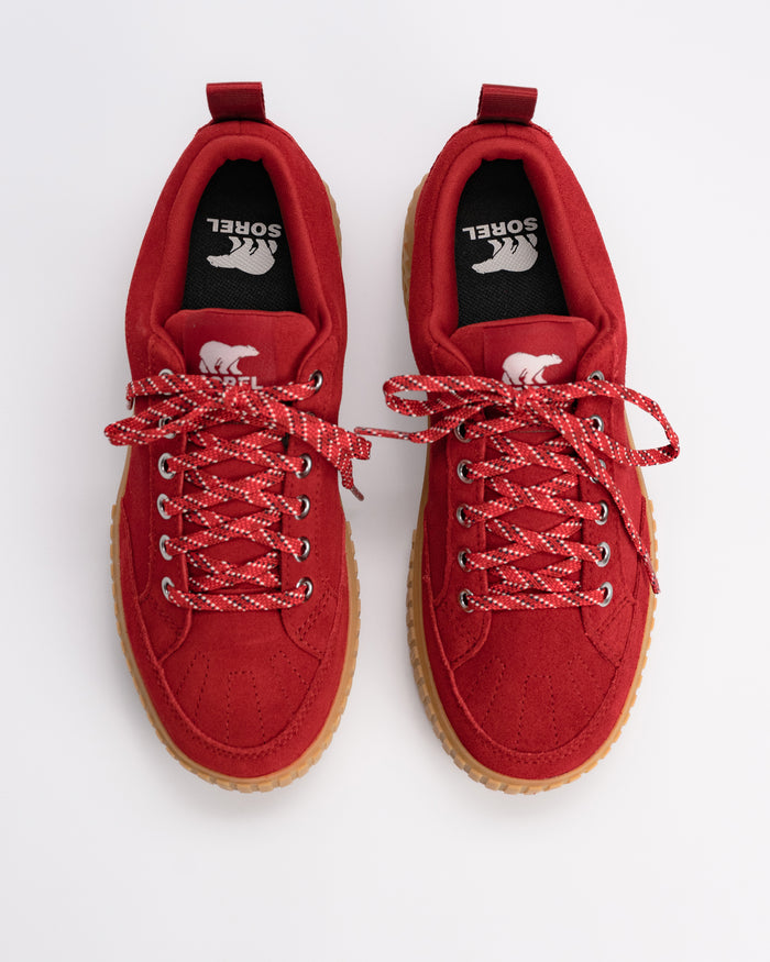 ONA AVE LOW WP SNEAKER - RED DAHLIA - LEATHER