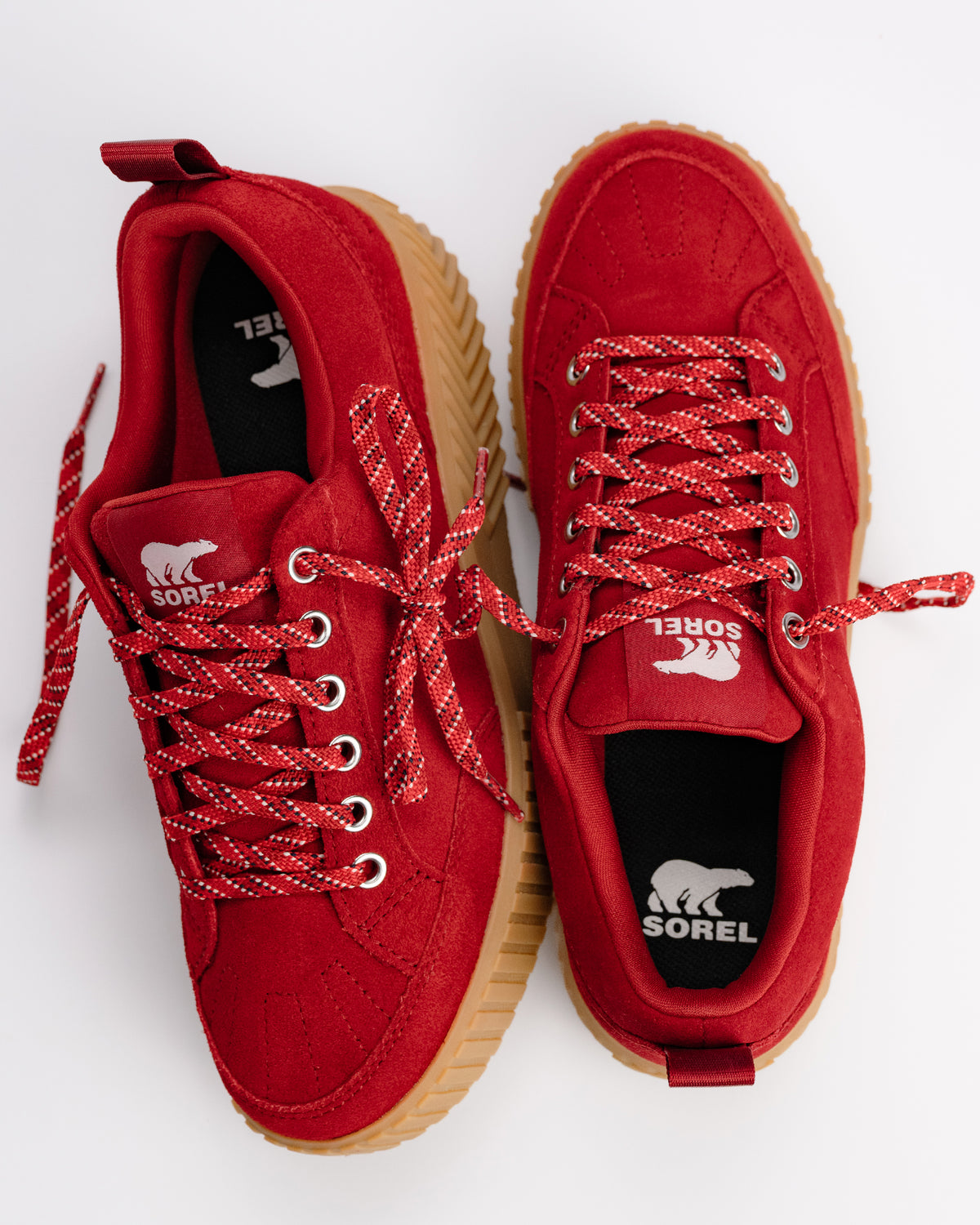 ONA AVE LOW WP SNEAKER - RED DAHLIA - LEATHER