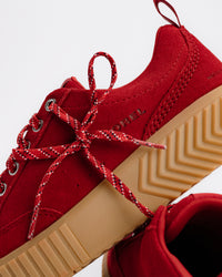 ONA AVE LOW WP SNEAKER - RED DAHLIA - LEATHER